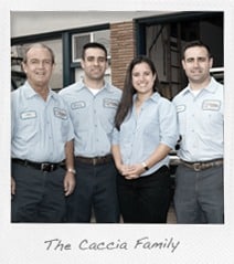 James Caccia Plumbing Family and Team